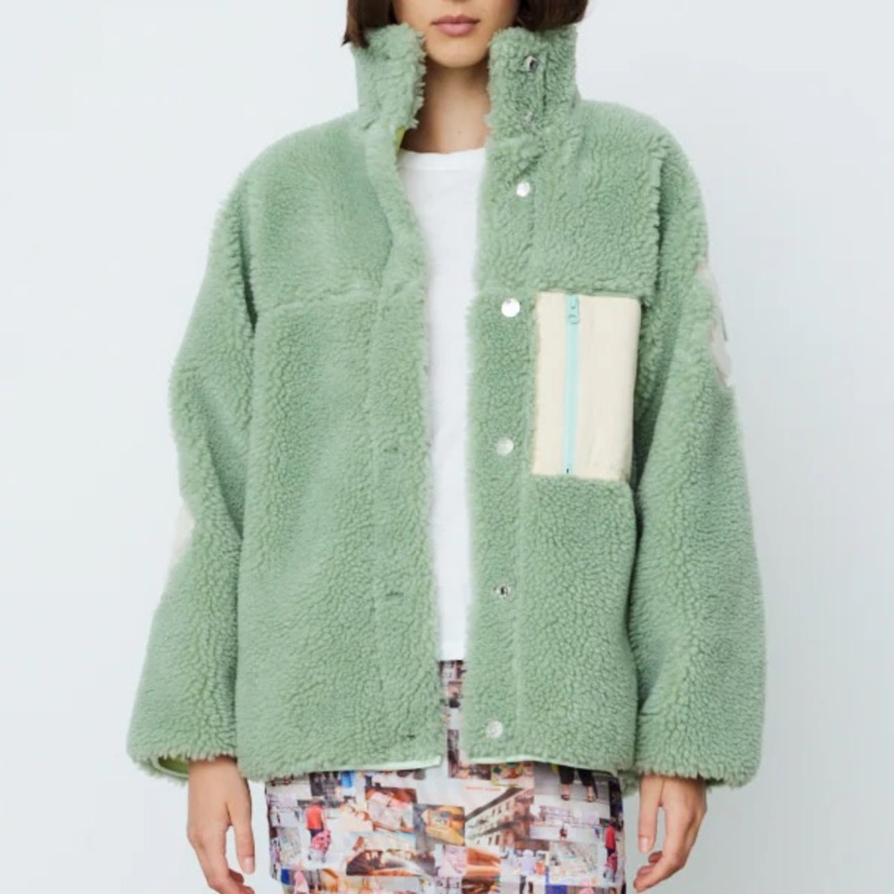 Sandy Liang Delfine Fleece Jacket